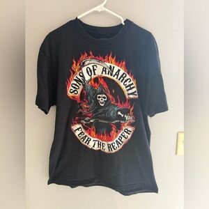 Sons Of Anarchy Men’s T Shirt Size XL Black Graphic Print Short Sleeve Cotton